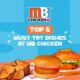 MB Chicken Menu