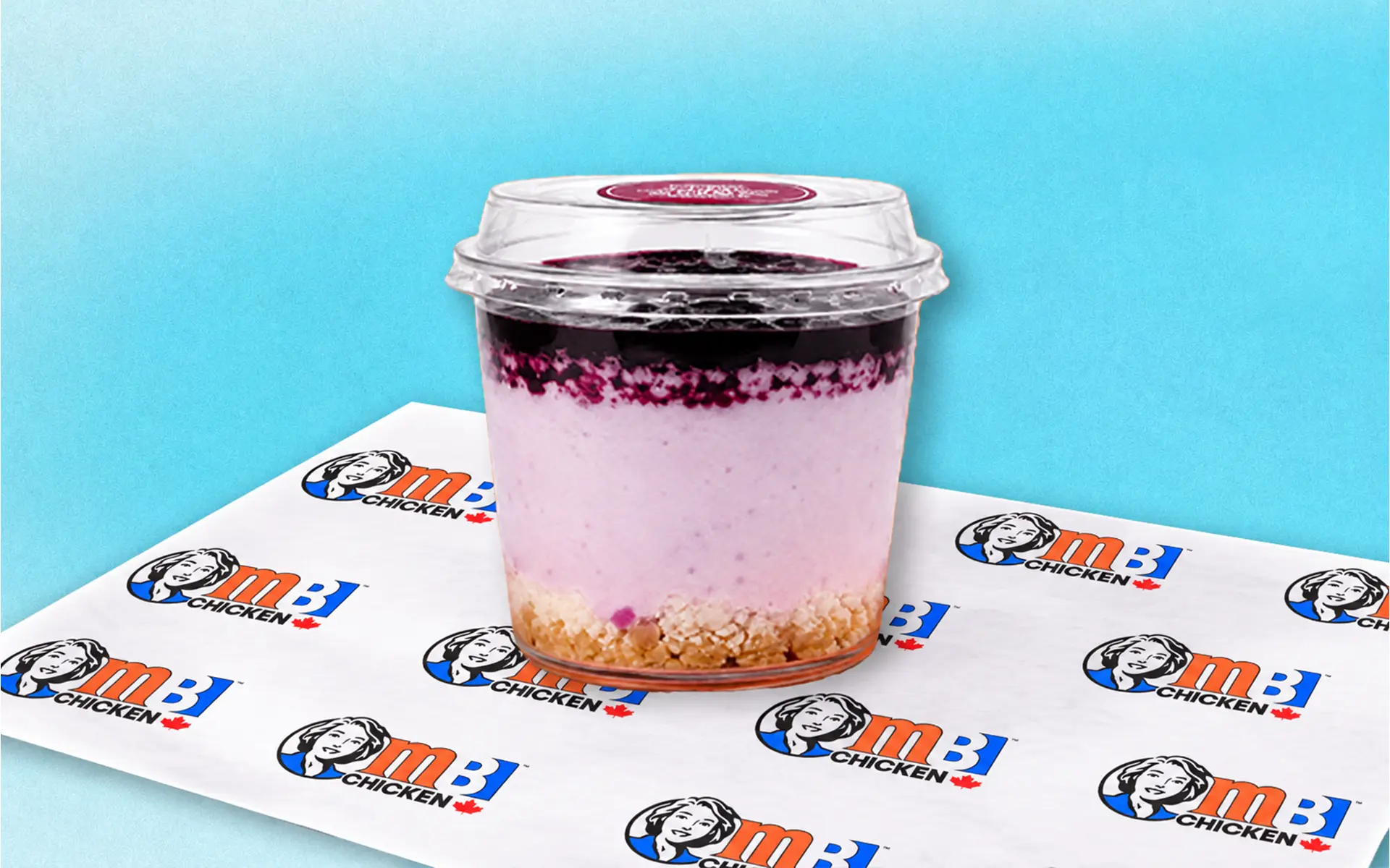 Blueberry Mousse Cake